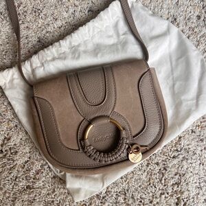 NWT See by Chloe Hana Small Leather & Suede Crossbody Bag